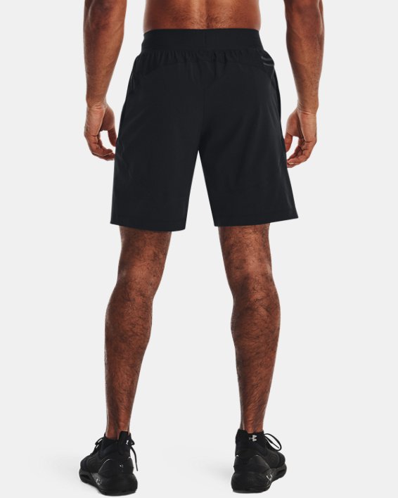 Men's UA Unstoppable Hybrid Shorts in Black image number 1